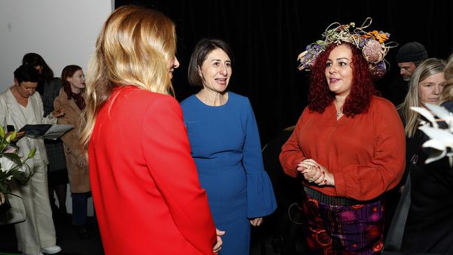 This year’s fashion week is the first held in person since the coronavirus pandemic struck. Picture: Mark Metcalfe/Getty Images