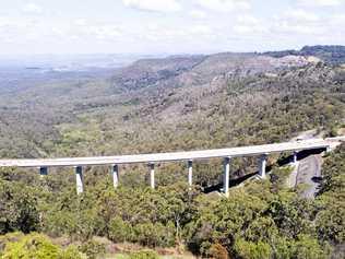 The Toowoomba Second Range Crossing will be known as the Toowoomba Bypass. Picture: Nev Madsen