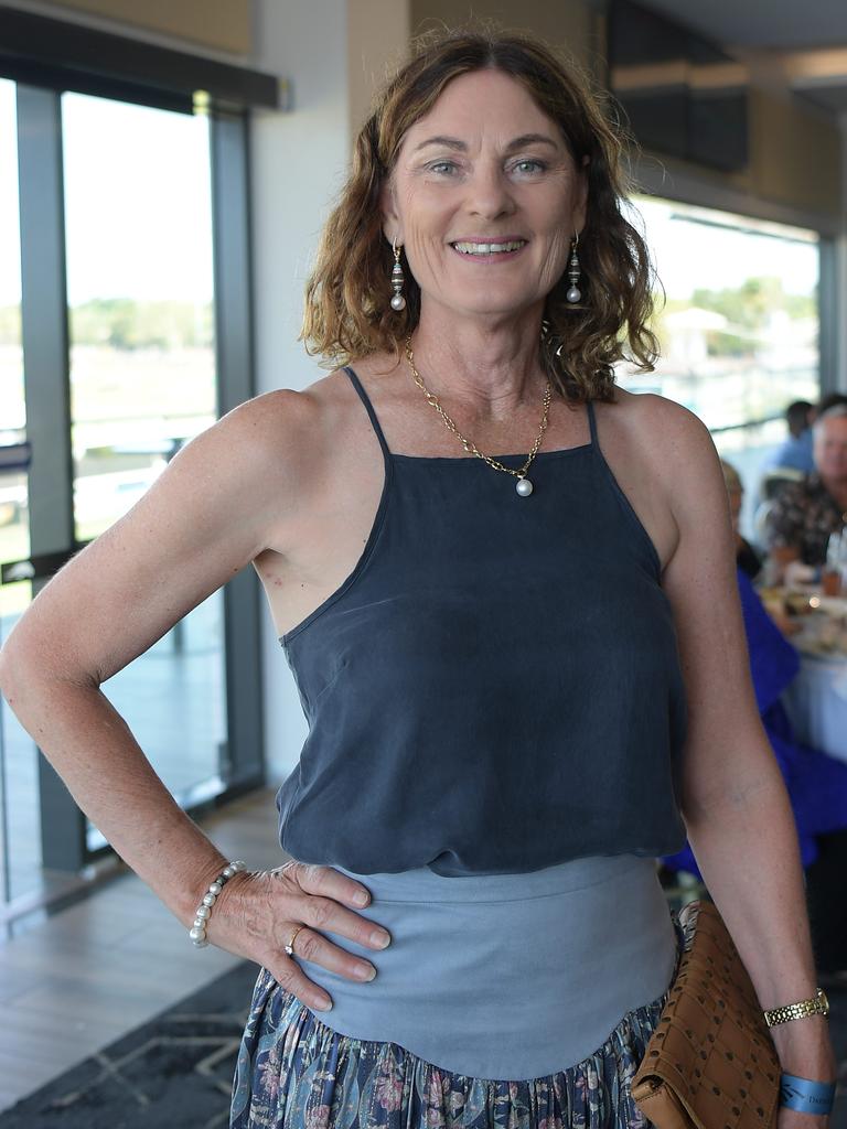 Rosemary Campbell at Darwin Turf Club for the Melbourne Cup. Picture: (A)manda Parkinson