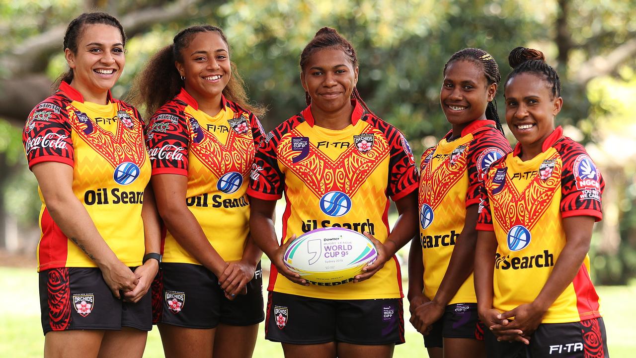 World Cup 9s at Bankwest Stadium, Papua New Guinea’s Orchids Gloria