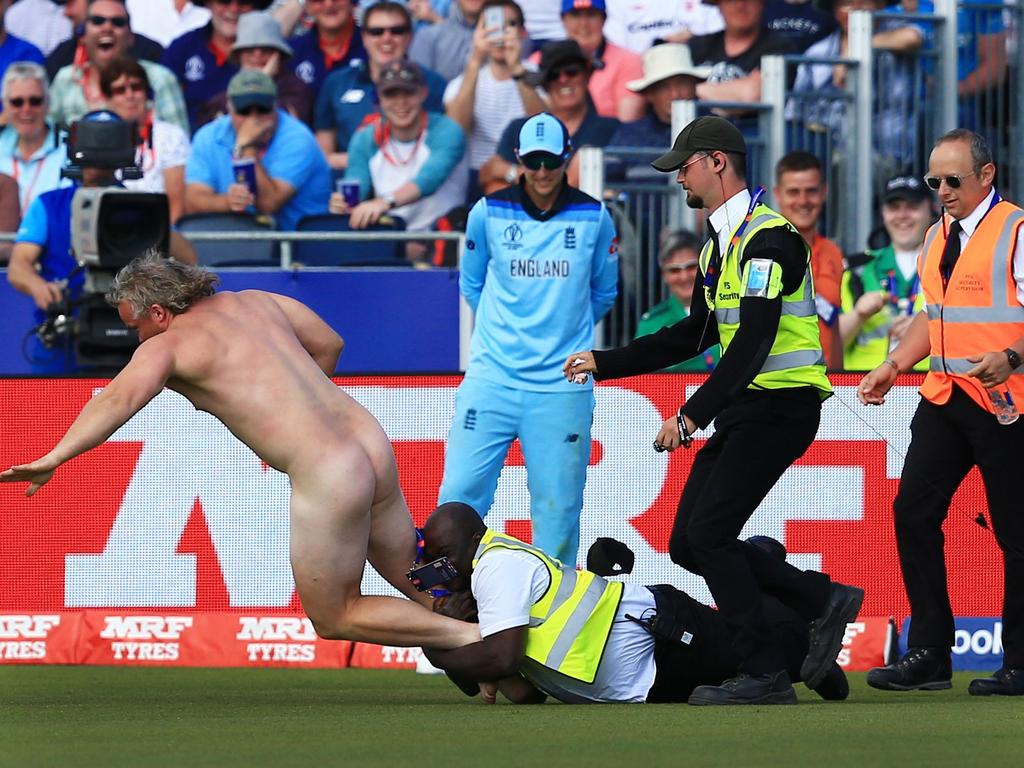 England captain Joe Root was spotted having a giggle. Picture: Matt West/BPI/Shutterstock