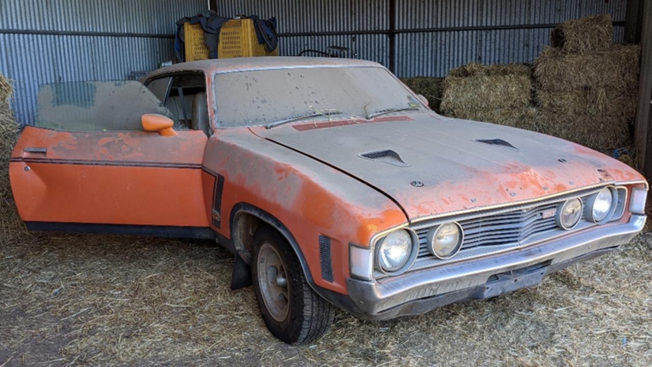 This rare Ford Falcon is expected to fetch big dollars at auction. Picture: Supplied.