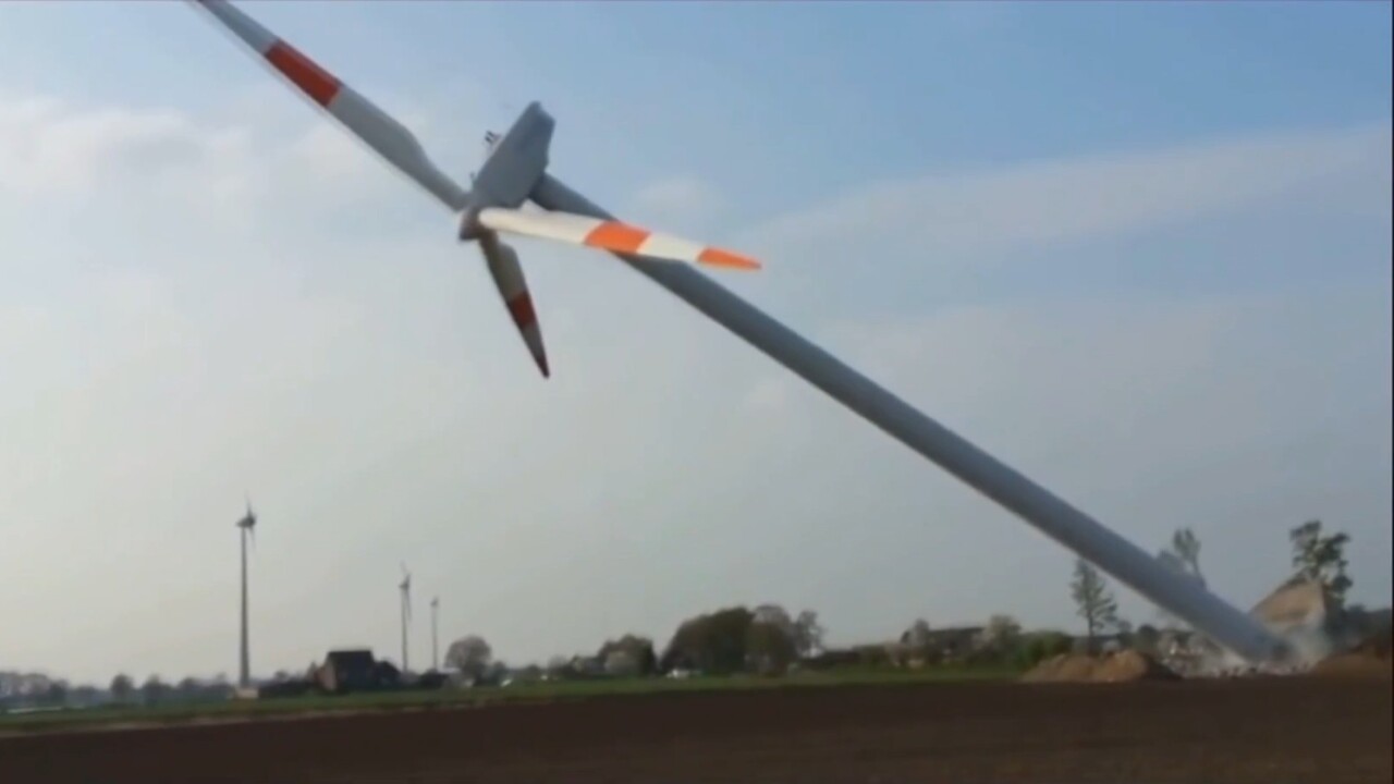 Wind turbines around the world are &#8216;collapsing at an alarming rate&#8217;