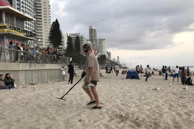 Gold Coast New Year's Day in Surfers Paradise. Picture: Emily Halloran 