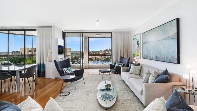 The Dixons’ new Darling Point apartment.