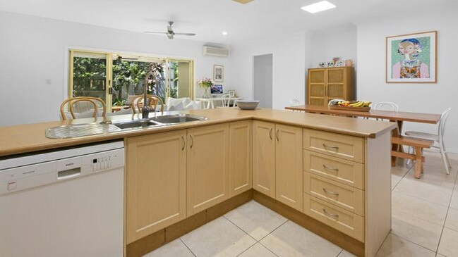 Kitchen of the Robina home.