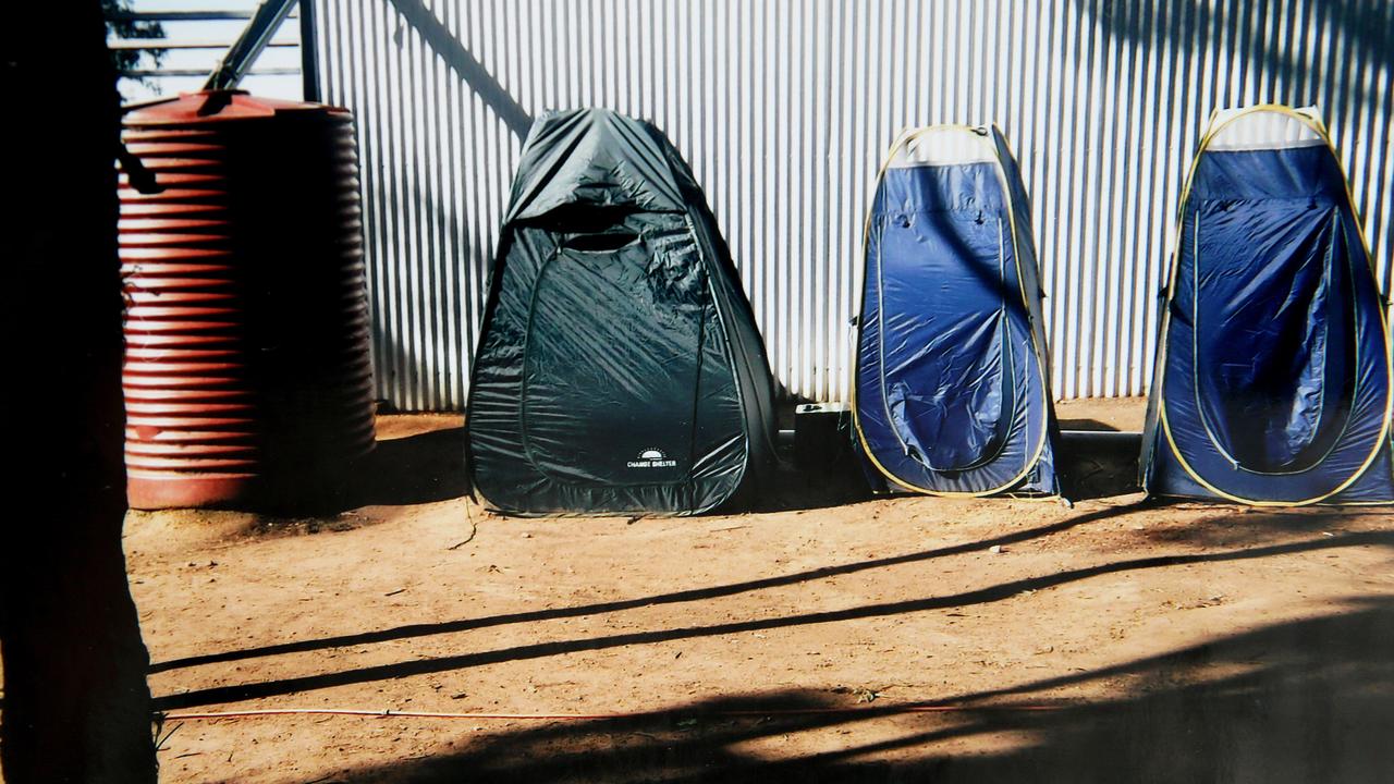 Children from the Colt incest family allegedly told police about highly sexualised behaviour which went on at the squalid Boorowa farm (above).