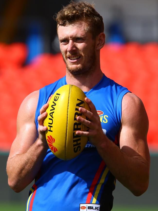 Gold Coast midfielder Ryan Davis. Picture: David Clark