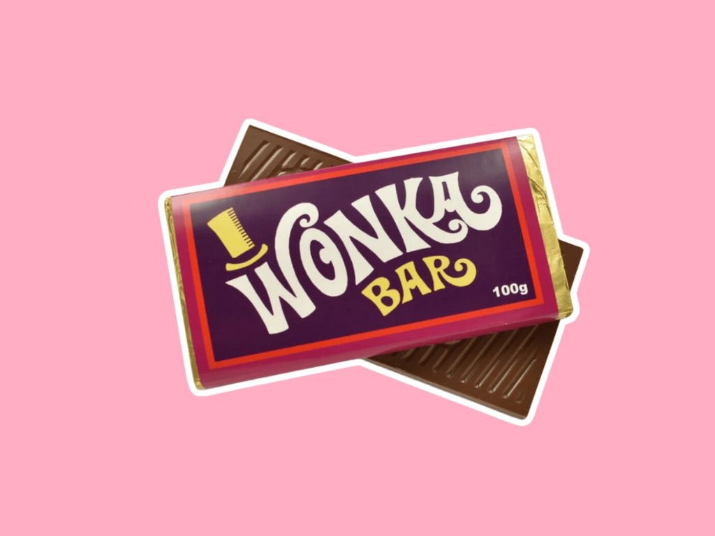 Wonka Chocolate Bar – The magic of Willy Wonka didn’t last, with Nestlé axing these golden-ticket treats. They were sold in Australia in the 2000s before disappearing along with the Wonka brand in 2015. Picture: Reddit