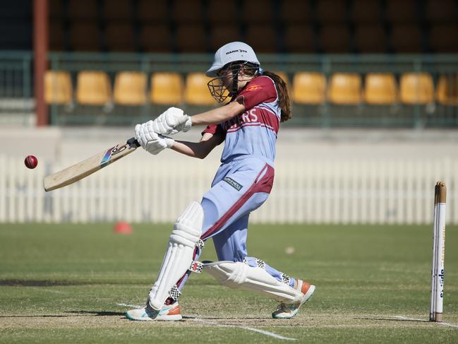 Lucia Martin scored a fine century for St George-Sutherland against Penrith in round 14. Picture: Warren Gannon Photography