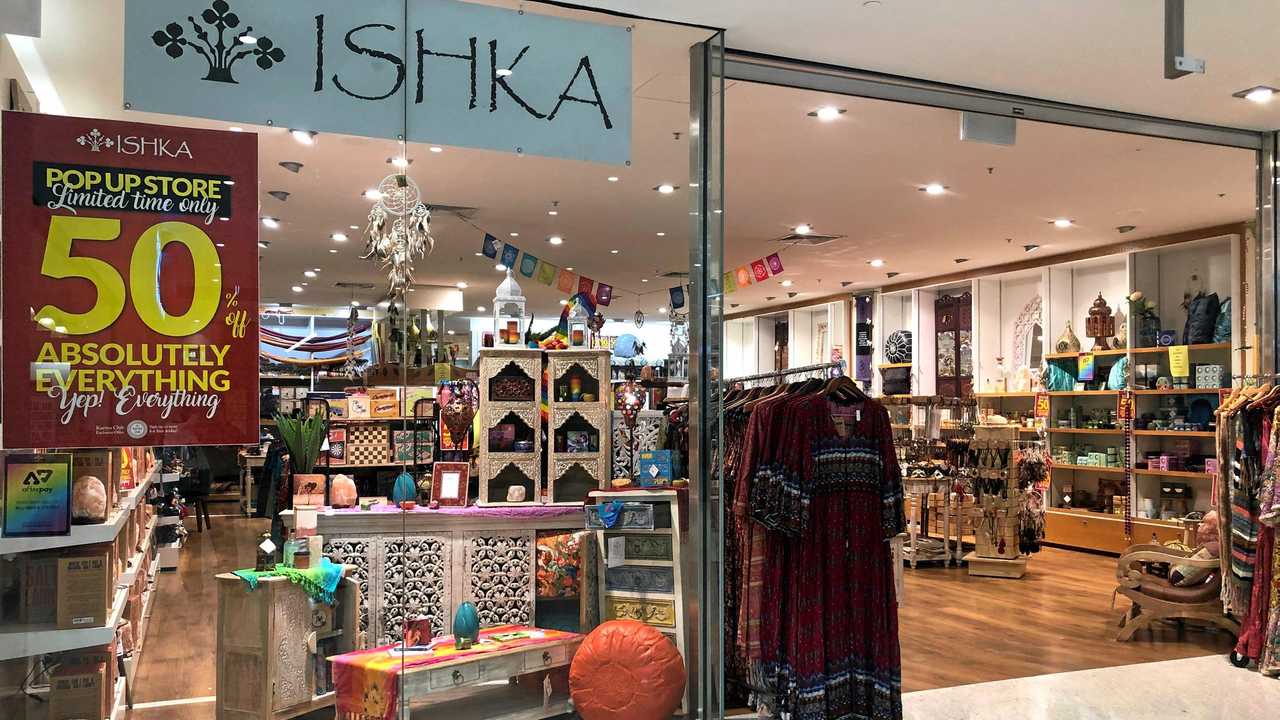 New retailers at Grand Central. ISHKA.