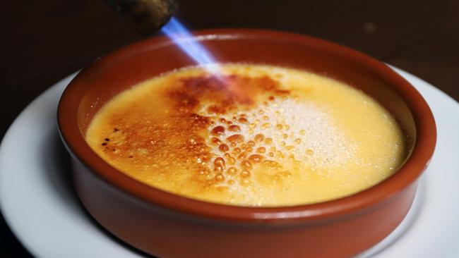 Creme brulee. Picture: Jenifer Jagielski