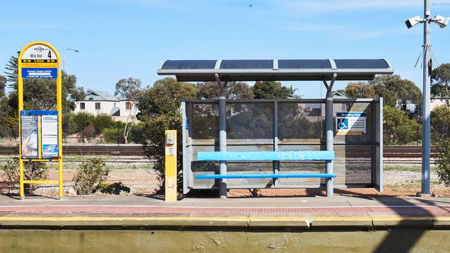 Mile End Train Station comes in as one of Adelaide’s worst. Picture: Matt Loxton