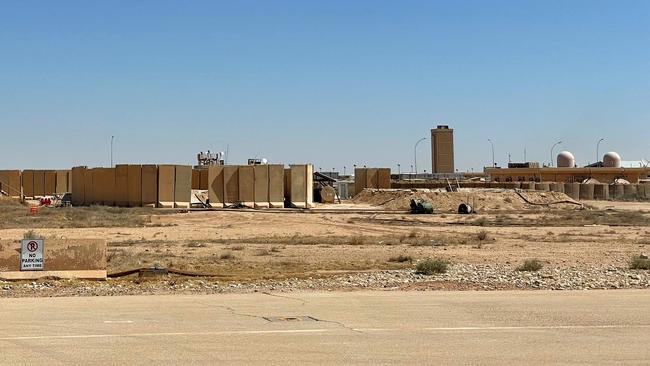 The Ain al-Assad air base hosts US forces in Iraq’s Anbar province. Picture: AFP