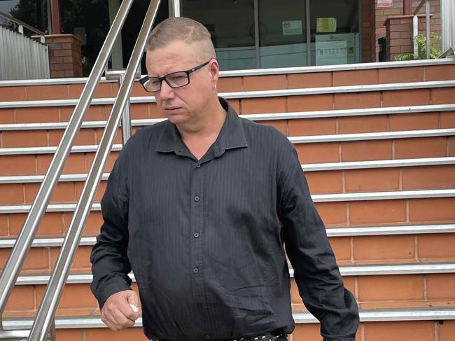 Tony James Northover leaves Hervey Bay Magistrates Court