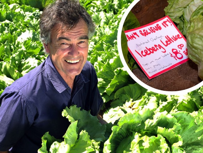 Lettuce rockets to $12. Just the tip of the iceberg?