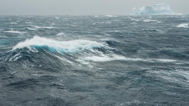 Stormy seas are compounding the disintegration of the ice sheets.