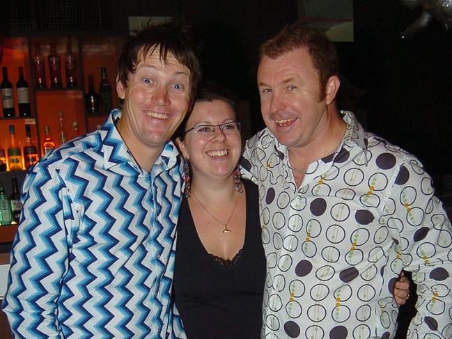 Russell Jones, Toni Peters and Trevor Jones at the Embassy Pic Bryan Lynch AD145085