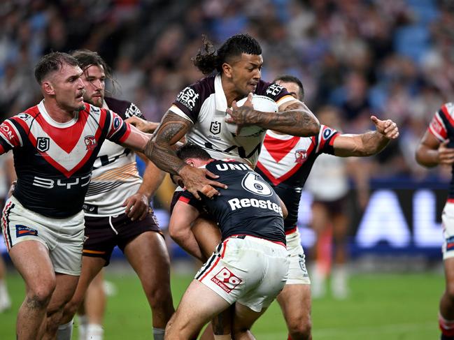 The Broncos have found their interchange strike weapon, Xavier Willison. Picture: NRL Imagery