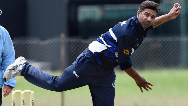 Kaushal Lokuarachchi in action for Sunshine. Picture: Steve Tanner