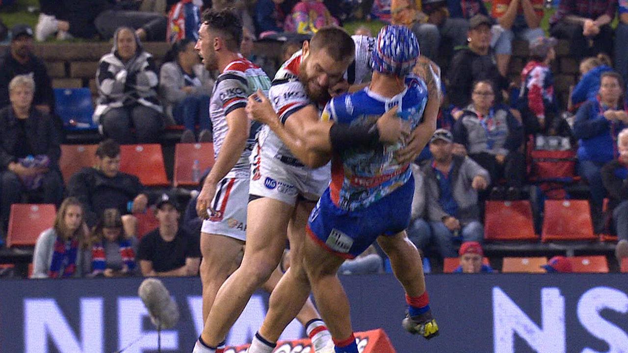 The Kiwi enforcer belts Ponga