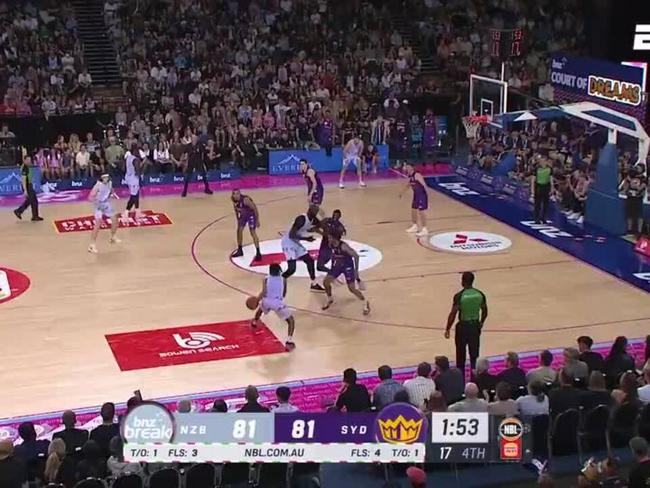 New Zealand Breakers vs. Sydney Kings - Game Highlights - Round 13  NBL25