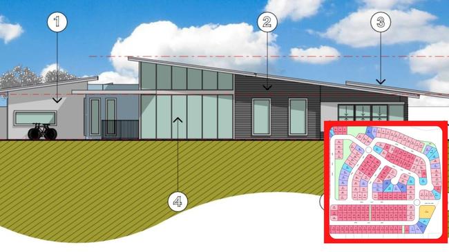 A new 199-lot subdivision and childcare centre has been proposed for a parcel of land at Meringandan West, northwest of Toowoomba.