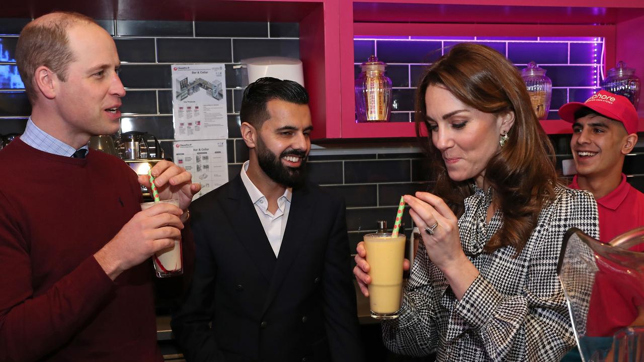 Princess Kate then visited a restaurant in Bradford. Picture: Chris Jackson/POOL/AFP