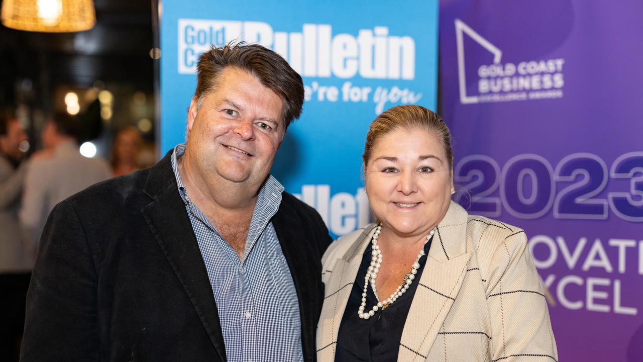 Marshall Hall and Danielle Hall Gold Coast Business Excellence Awards for The Pulse Picture: Celeste Humphrey