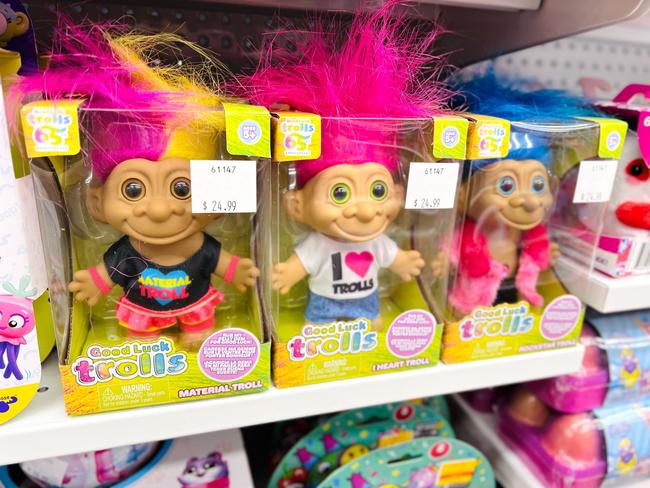 Trolls is one of several wildly popular brands going off the shelves at Casey's Toys. Picture: Casey’s Toys