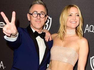 BEVERLY HILLS, CA - JANUARY 10: Actors Alan Cumming (L) and Kate Hudson attend InStyle and Warner Bros. 73rd Annual Golden Globe Awards Post-Party at The Beverly Hilton Hotel on January 10, 2016 in Beverly Hills, California. (Photo by Frazer Harrison/Getty Images)