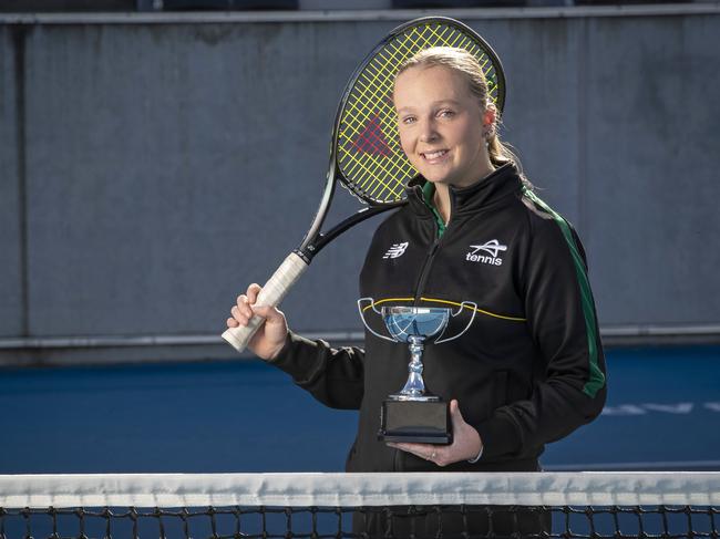 Alicia Dale has received a wildcard into the Burnie International. Picture: Chris Kidd