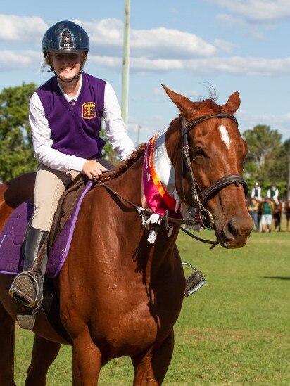 3rd place in the PQC State Showjumping Championships 12 and Under 80cm class.