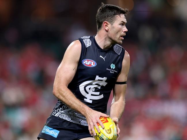 Mitch McGovern has been the Blues no.1 rebounder this season. Picture: Cameron Spencer/Getty Images