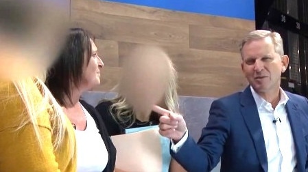 Host Jeremy Kyle speaks to Steve's ex Jane.