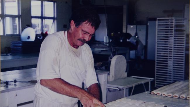 Historic picture of Byrnes Pies. Picture: Daily Mercury archives