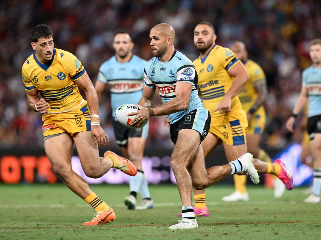 William Kennedy could be squeezed out of Cronulla due to salary cap pressures. Picture: Getty Images