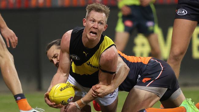 Richmond star Jack Riewoldt is facing unprecedented struggles in 2020. Picture: Phil Hillyard