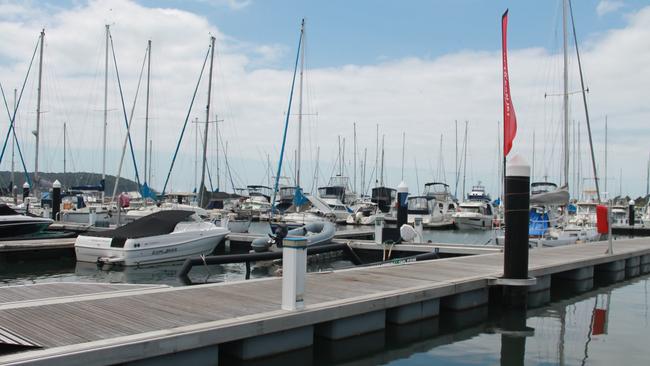 Batemans Bay's marina is expected to sell for $11 million. Picture: Tom McGann.