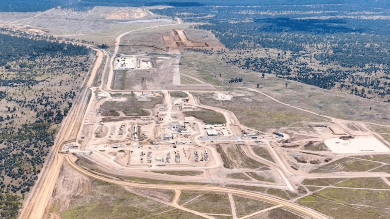 Looking north at the Pembroke Olive Downs mine from the rail loop in May 2023. Picture: Contributed