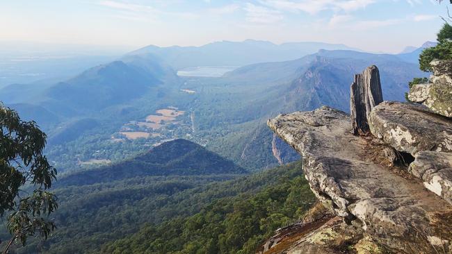 Boroka Lookout at Halls Gap, where Ms Loomba fell. File image: Eliza Sum