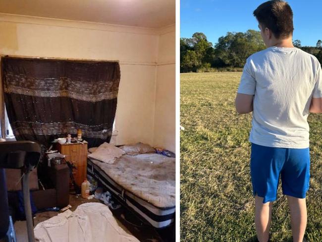 Two teen boys were found naked and malnourished in a room. Picture: Supplied