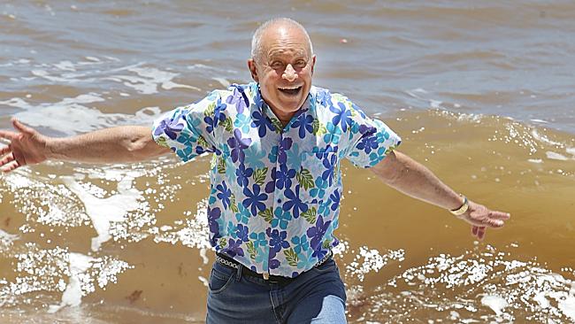 Vaughan Bullivant at Scarborough Beach. He’s sold his waterfront mansion for $5.3 million.  Pic ...