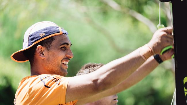 Smith has been working hard at the Storm's pre-season camp in Geelong. Picture: Supplied