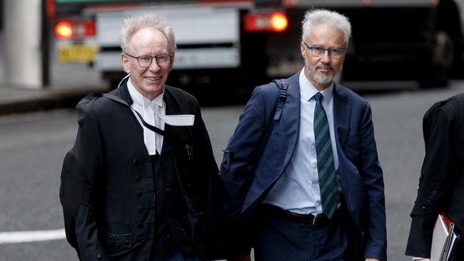 TWU lawyer Noel Hutley (left) told the court the airline had the ‘temptation of the potential to produce a massive profit’. Picture: NewsWire / Nikki Short