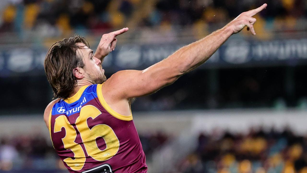 Rhys Mathieson isn’t short of confidence. Picture: Russell Freeman/AFL Photos via Getty Images