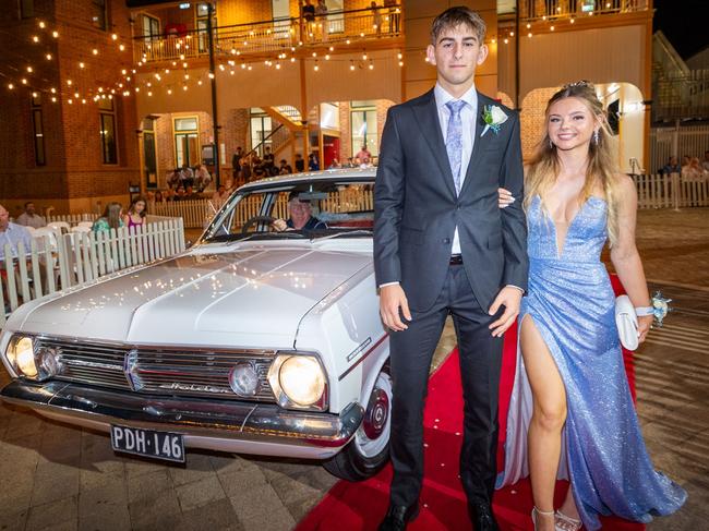 CLASS OF 2024: Townsville Grammar School formal. Students Mac Flegler & Emily Maw.