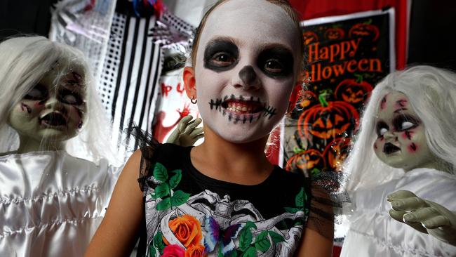 Halloween is becoming increasingly popular in Australia. Picture: Adam Head