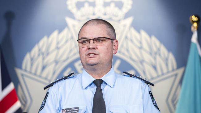 Superintendent Tony Fleming said police had tried to negotiate with the man. File picture: Glenn Hunt/AAP