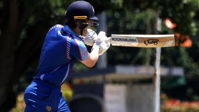 Max Hudson in action for Ivanhoe. Picture: Hamish Blair